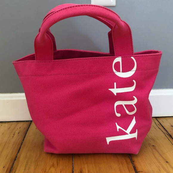 Kate Spade Canvas Tote Pink - Picture 1 of 6